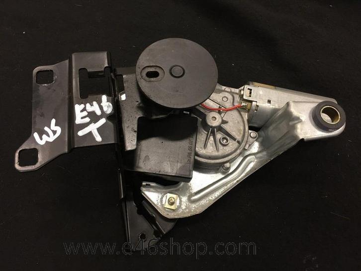 Ruitenwissermotor achterklep BMW E46 Touring, Auto-onderdelen, Ruiten en Toebehoren, BMW, Gebruikt, Ophalen of Verzenden