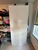 NIEUW witte opdekdeur voor binnen, Doe-het-zelf en Verbouw, Deuren en Horren, Ophalen, 80 tot 100 cm, Binnendeur, Nieuw