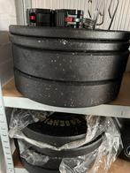 Gewichtsschijven set met stang en knijpers (100kg totaal), Ophalen, Nieuw, Armen, Halterset