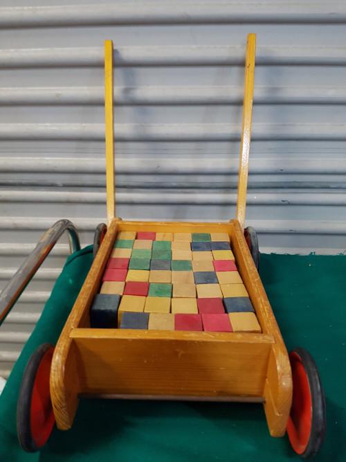 blokken kar, Ophalen of Verzenden, 'T Olde Gre-j, Info@toldegrej.nl, Endepoelstraat 20f Didam