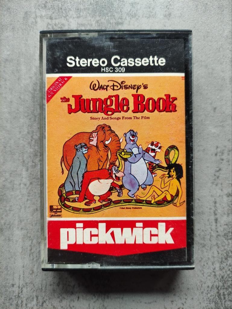 Disney jungle book HSC 309, Cd's en Dvd's, Cassettebandjes, Ophalen of Verzenden, 1 bandje