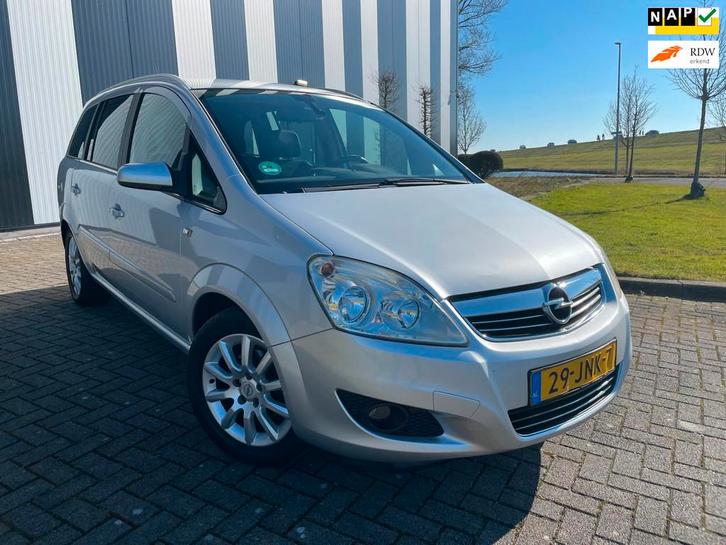 Opel Zafira 1.8 Cosmo 7 Persoons-Automaat-Pdc-Clima-Cruise-T, Auto's, Opel, Bedrijf, Te koop, Zafira, ABS, Airbags, Airconditioning