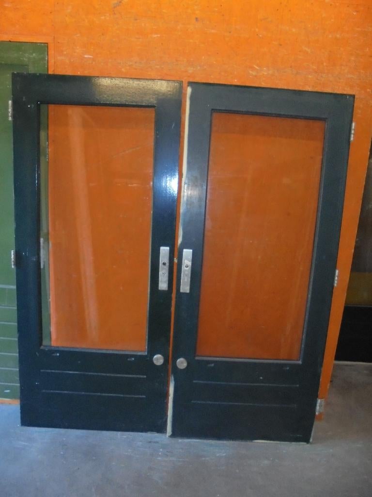 Diverse buitendeuren / schuurdeuren, ca. 88 x 201,5, Ophalen, 80 tot 100 cm, 200 tot 215 cm, Glas