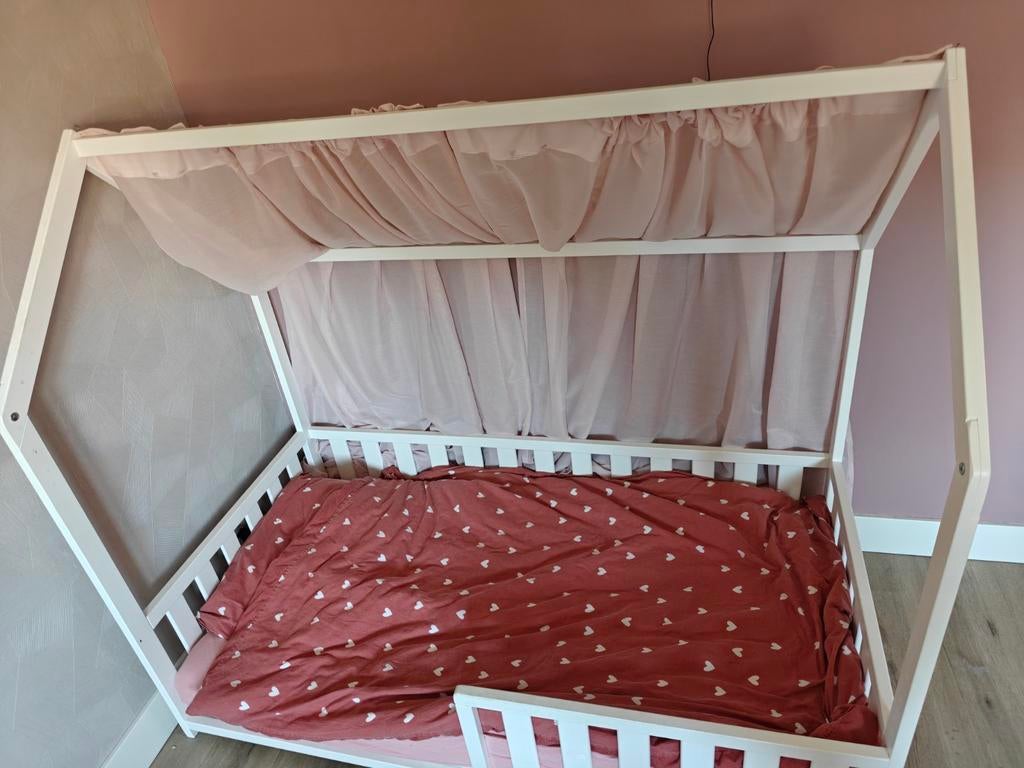 Peuterbed bedhuisje sjors van prenatal wit., Ophalen, Gebruikt, Overige typen