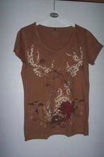 Zo goed als nieuw shirt van Shoeby Fashion in Maat L., Maat 38/40 (M), Bruin, Ophalen of Verzenden, Zo goed als nieuw