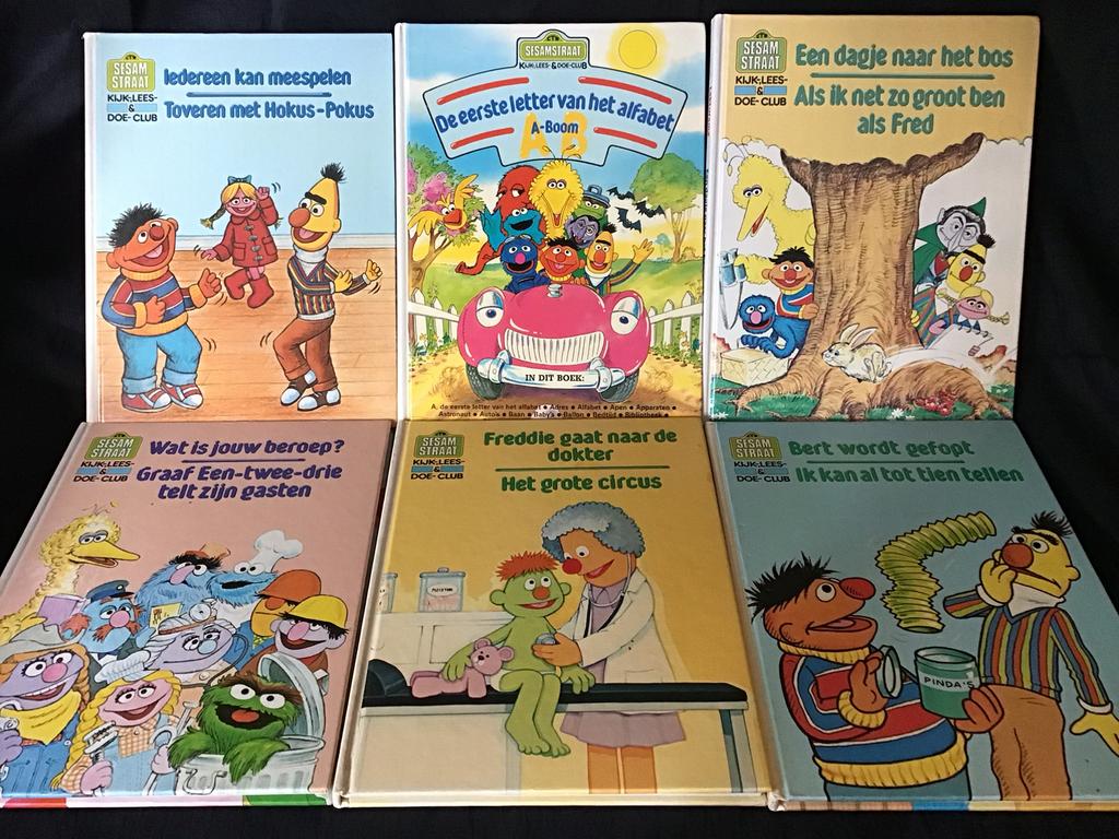 15 Leesboekjes van Sesamstraat  Lees en doe-club, Boeken, Ophalen of Verzenden