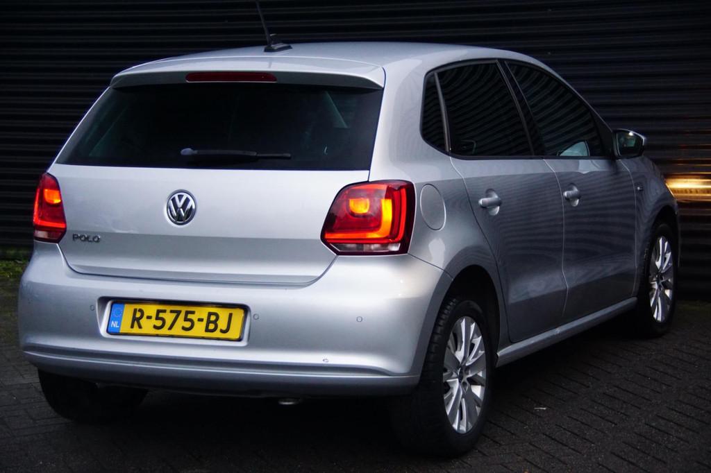Volkswagen Polo 1.2-12V Comfrotline LIFE | Cruise | Navi | C, Auto's, Voorwielaandrijving, Zwart, 1198 cc, Bedrijf