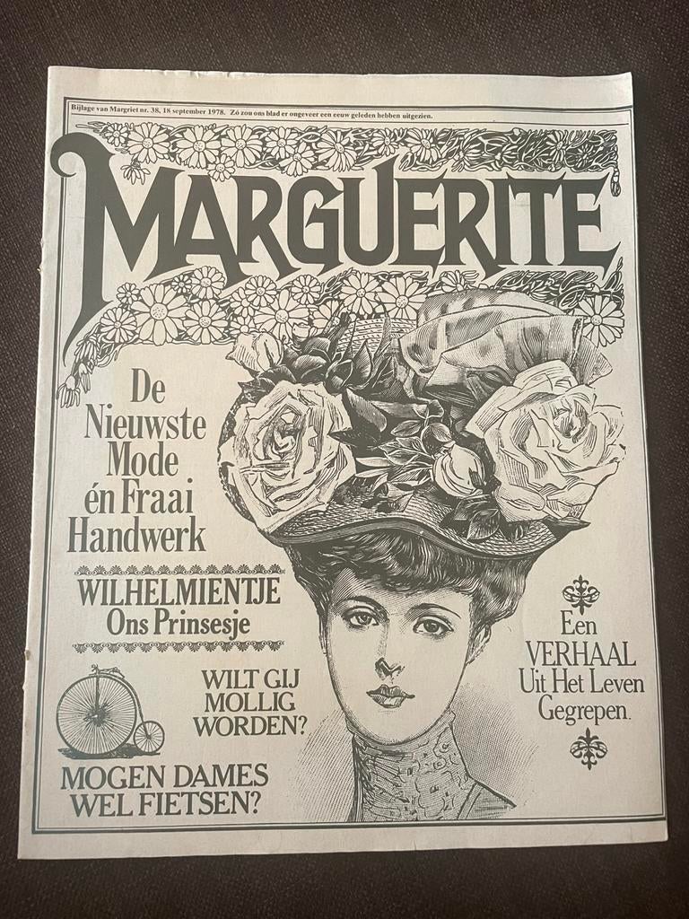 Marguerite - bijlage van Margriet 1978, Verzamelen, Ophalen of Verzenden, 1960 tot 1980, Nederland, Tijdschrift