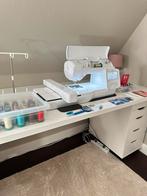 Brother NV880e Complete Borduurstudio | 2,5 Jaar Garantie, Ophalen, Zo goed als nieuw, Borduurmachine