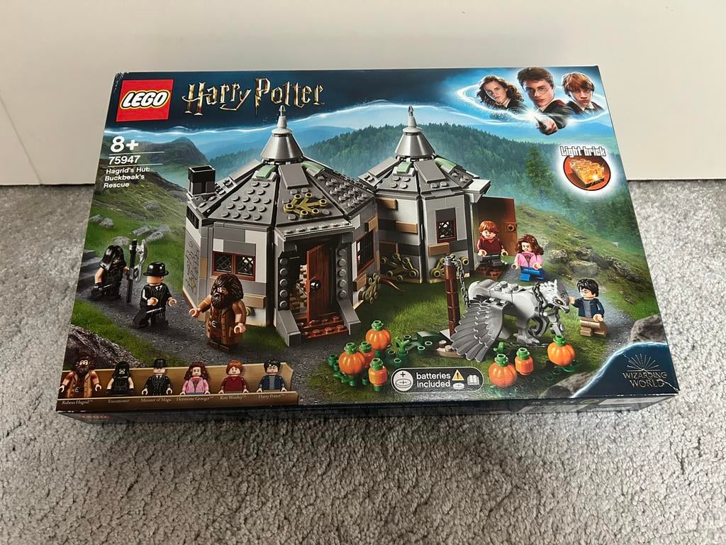 Lego 75947 Hagrids huisje: Scheurbeks ontsnapping, Lego, Ophalen of Verzenden, Compleet, Complete set