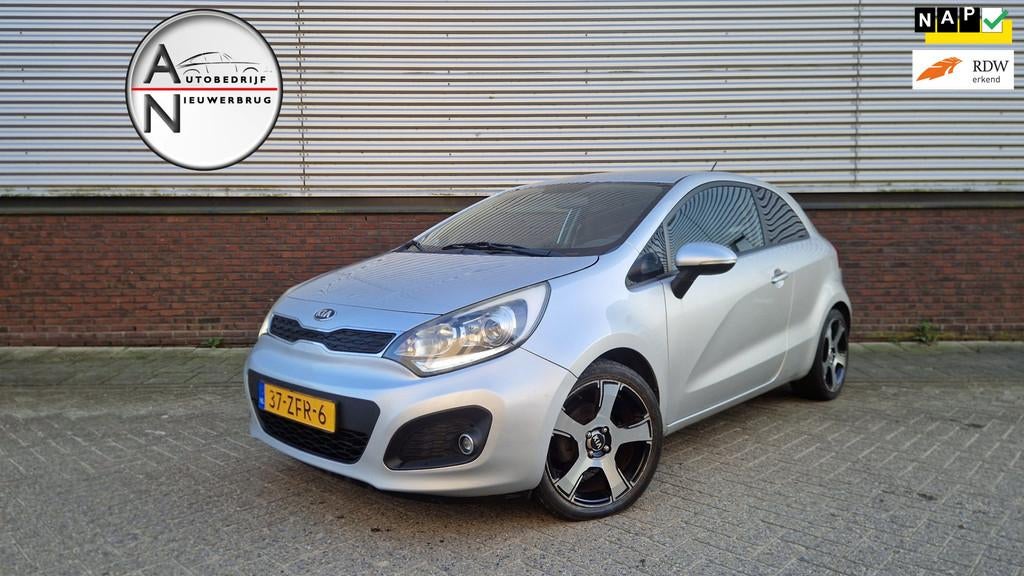 Kia Rio 1.2 CVVT Plus Pack LPG - NWE APK - AIRCO - ELEK RAME, Auto's, Euro 5, Elektrische ramen, Origineel Nederlands, Bedrijf