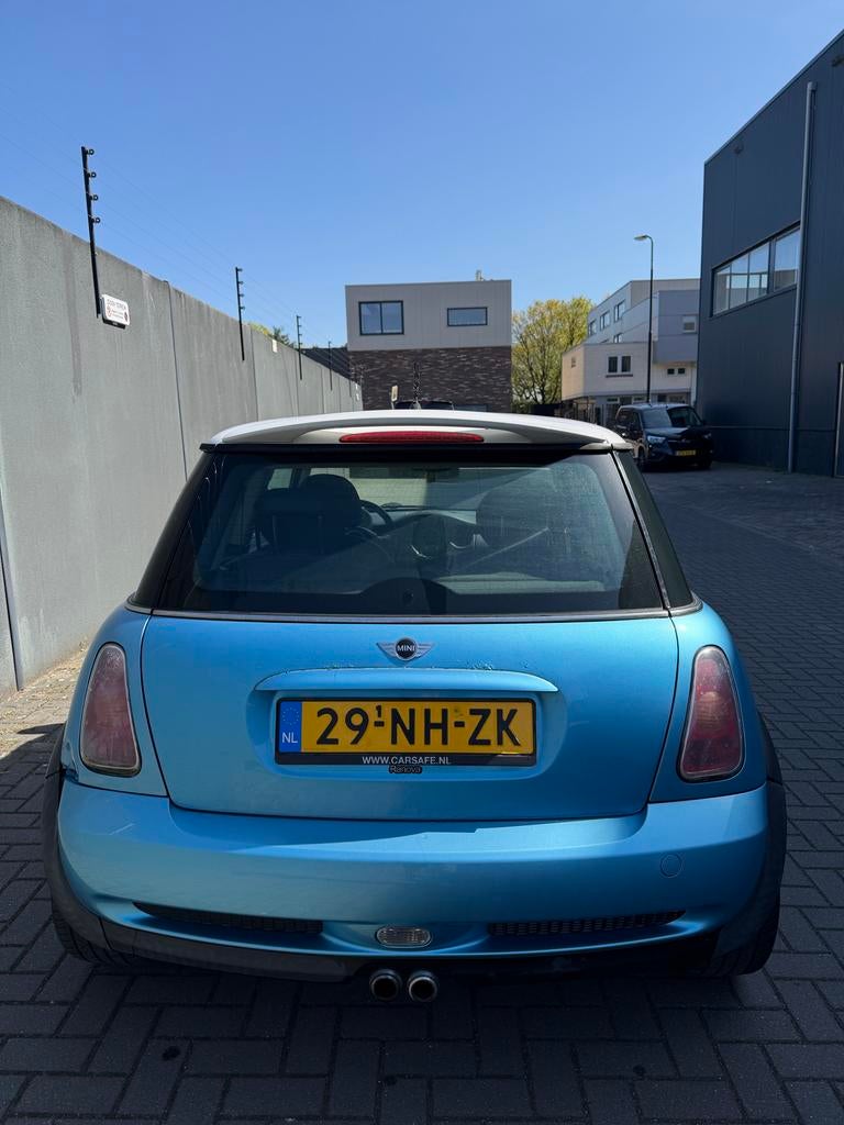 Mini 1.6 16V Cooper S 2003 Blauw, Auto's, Mini, Voorwielaandrijving, 4 cilinders, 163 pk, Origineel Nederlands