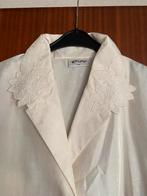 Roomwitte blouse mt 46 merk Erfo, Ophalen of Verzenden, Zo goed als nieuw, Maat 46/48 (XL) of groter