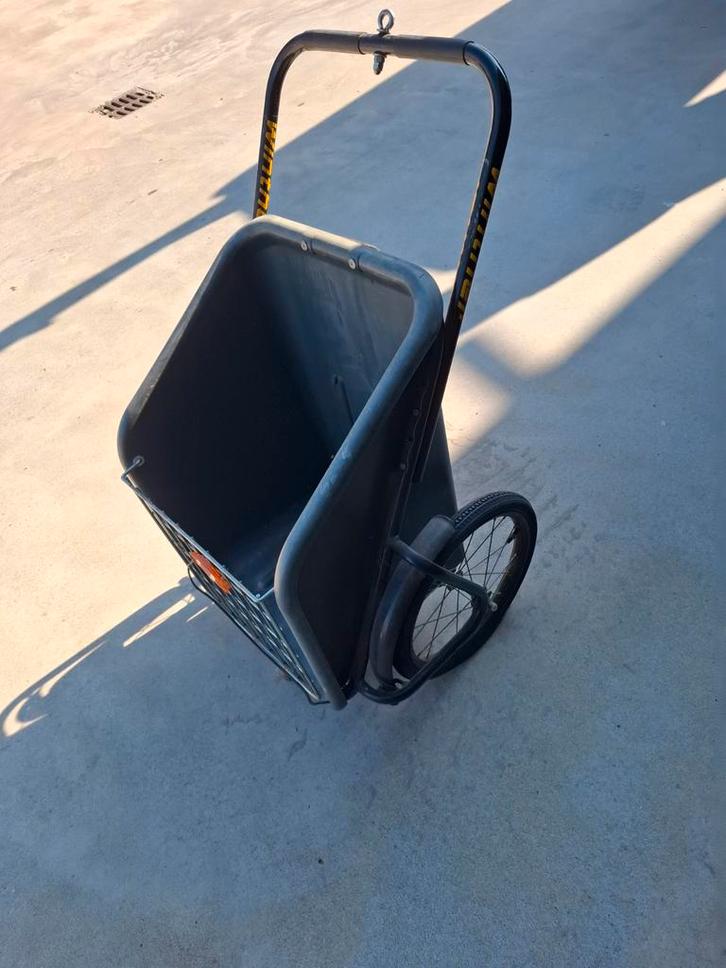 De winther donkey fiets kar zeer nette staat, Fietsen en Brommers, Fietsaccessoires | Aanhangers en Karren, Zo goed als nieuw