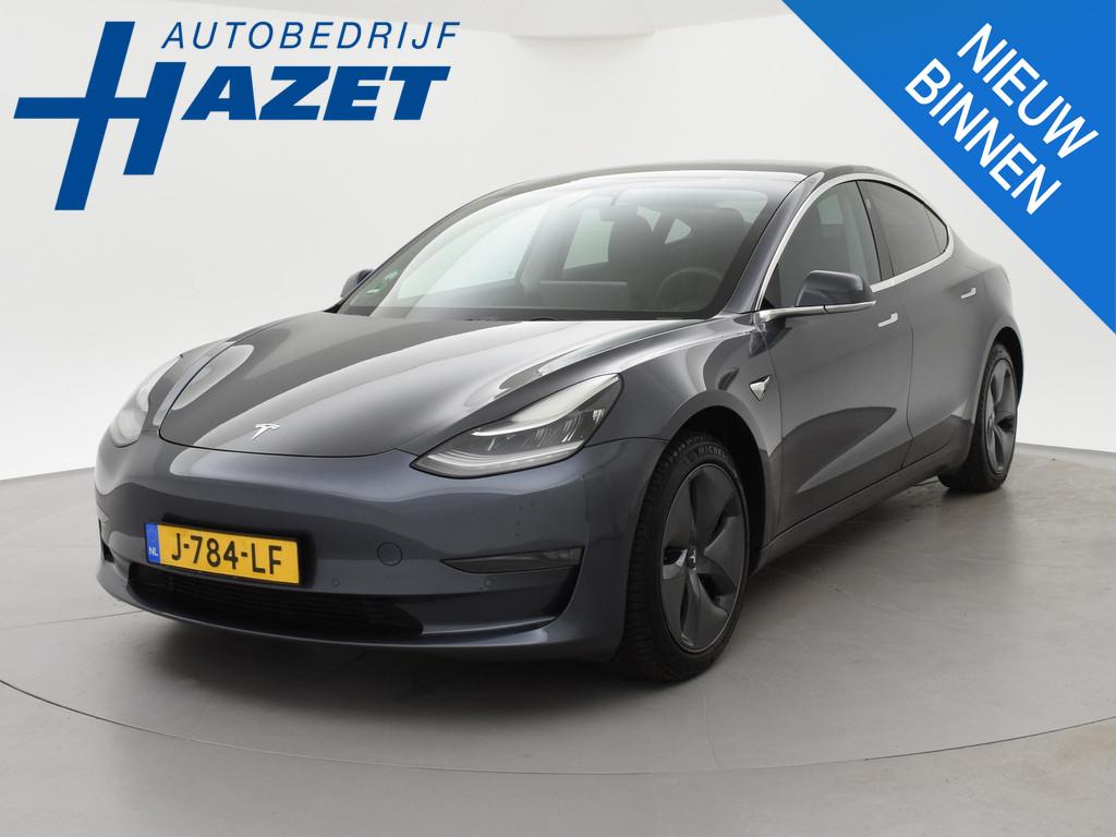 Tesla Model 3 LONG RANGE AWD 75 kWh + TREKHAAK | 560 KM WLTP, Auto's, Tesla, Automaat, Stof, Stoelverwarming, Origineel Nederlands