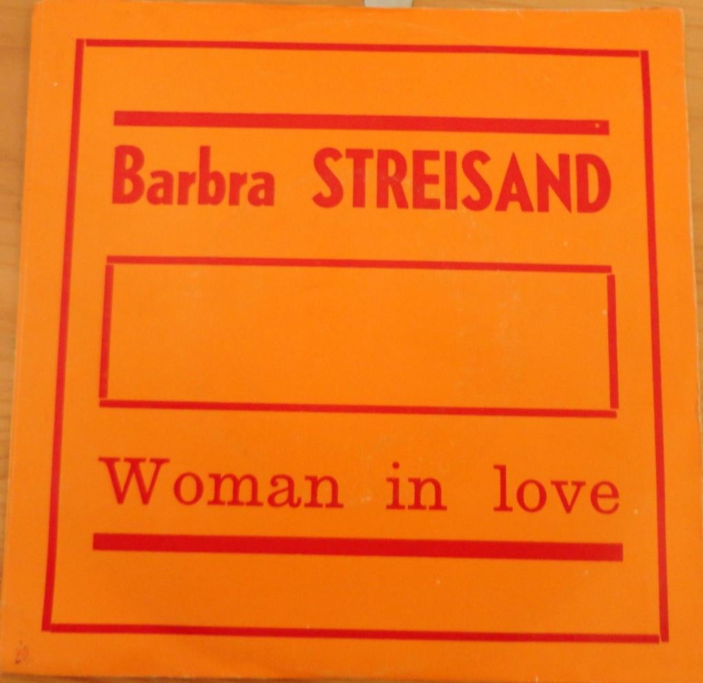 Barbara Streisand > Woman in love, Gebruikt, 7 inch, Single, Ophalen of Verzenden
