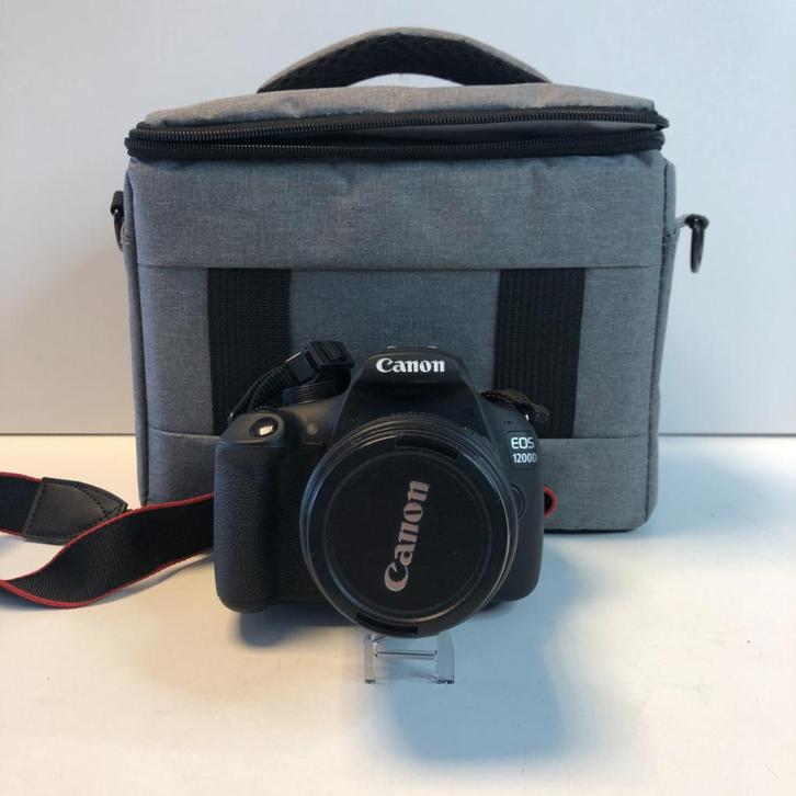 Canon 1200D Spiegelreflexcamera + 18-55mm Lens | Nette Staat, Audio, Tv en Foto, Fotocamera's Digitaal, Zo goed als nieuw