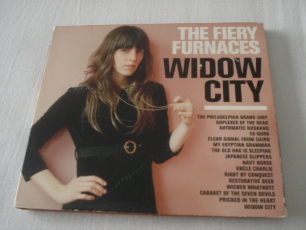 THE FIERY FURNACES - WIDOW CITY indie, Ophalen of Verzenden, Zo goed als nieuw, Alternative