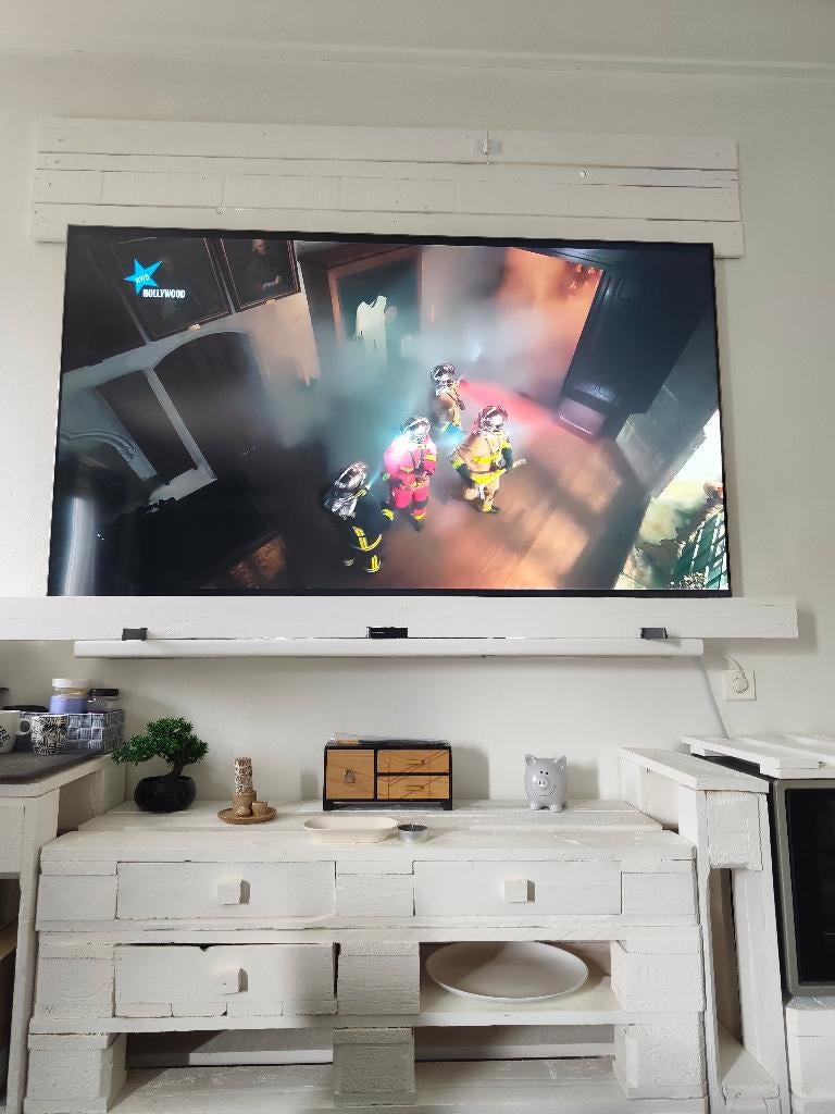 TV HISENSE 75 Inches, Audio, Tv en Foto, Televisies, QLED, 50 Hz, Zo goed als nieuw, 100 cm of meer