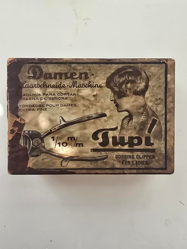 Vintage dames tondeuse Tupi – met originele doos, Verzamelen, Ophalen