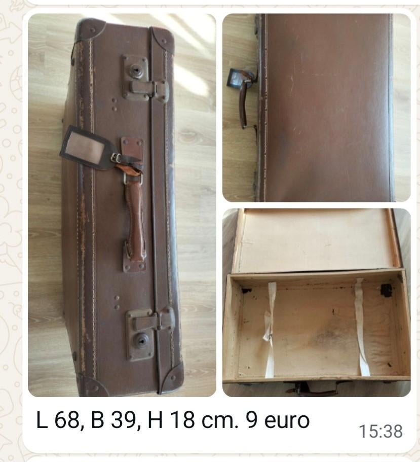 Vintage koffer, Ophalen