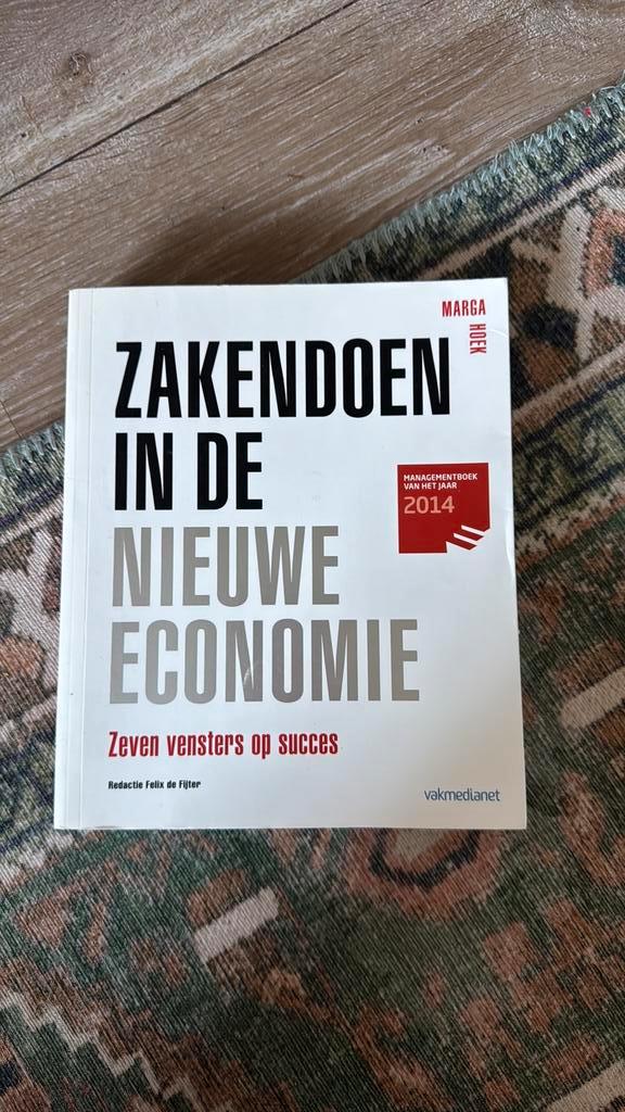 Marga Hoek - Zakendoen in de nieuwe economie, Boeken, Wetenschap, Zo goed als nieuw, Sociale wetenschap, Ophalen of Verzenden