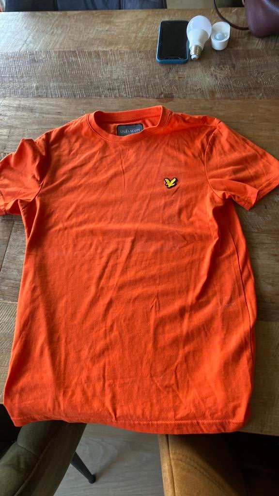 Lyle & scott shirt xs, Ophalen of Verzenden, Zo goed als nieuw, Jongen, Shirt of Longsleeve