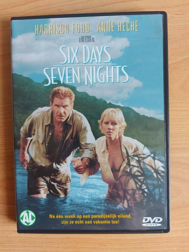 Six Days Seven Nights - Harrsion Ford Anne Heche, Alle leeftijden, Ophalen of Verzenden, Zo goed als nieuw, Romantische komedie