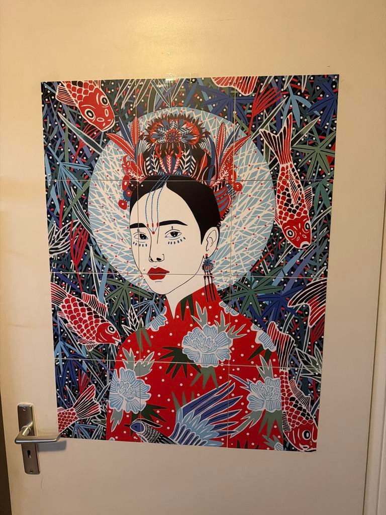 IXXI muur poster 60x80 cm, Meerkleurig, Papier/karton, Ophalen of Verzenden, Zo goed als nieuw