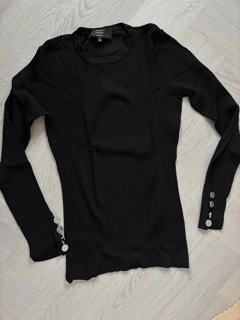 Bijna NIEUW tryitje van NIKKIE mt 38, Kleding | Dames, Ophalen of Verzenden, Zo goed als nieuw, Maat 38/40 (M), Zwart