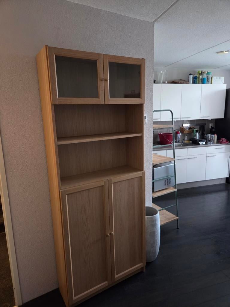 Ikea oxberg kast, buffetkast, keukenkast, Huis en Inrichting, Kasten | Boekenkasten, Ophalen, Gebruikt, 25 tot 50 cm