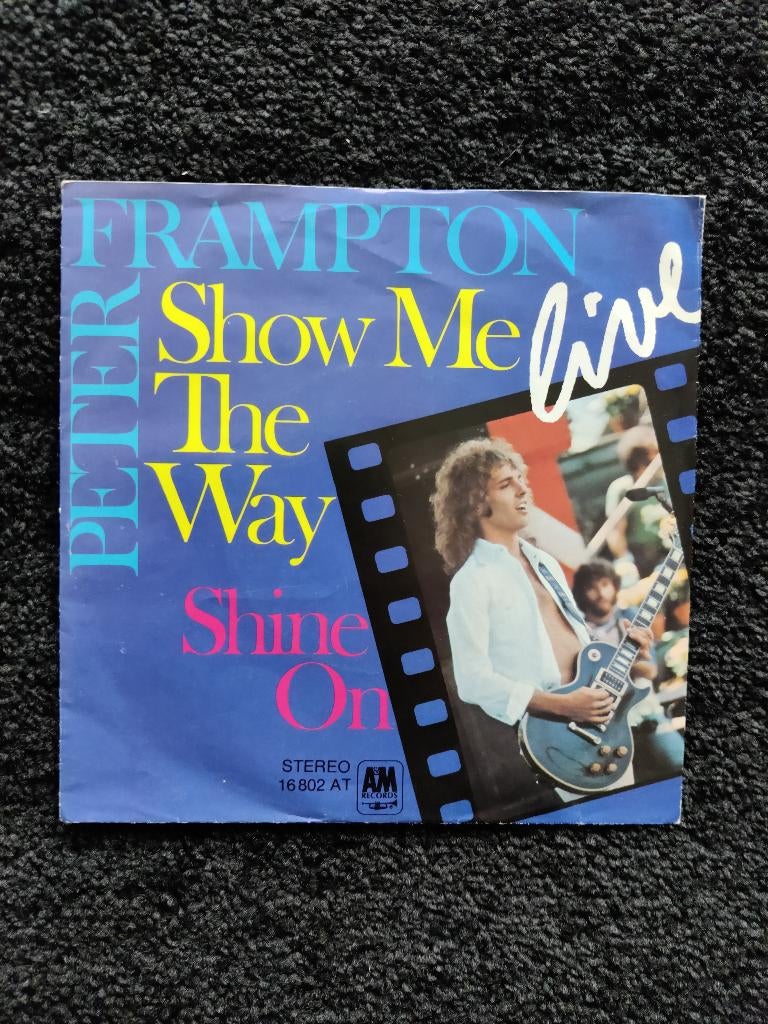 Peter Frampton vinyl single, Ophalen of Verzenden, Gebruikt, Pop