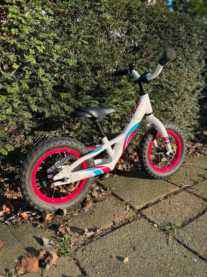 Cube Cubie loopfiets - zgan, Fietsen en Brommers, Fietsen | Kinderfietsjes, Zo goed als nieuw, Minder dan 16 inch, Ophalen