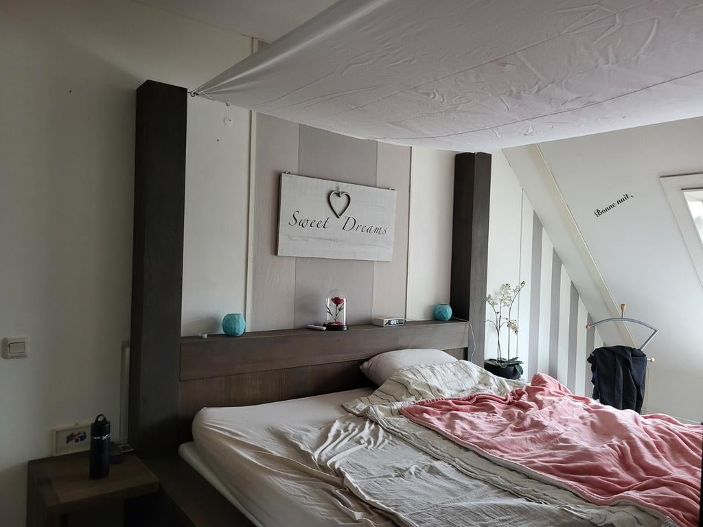 Tk mooi degelijk hemelbed, Ophalen, Gebruikt, Tweepersoons