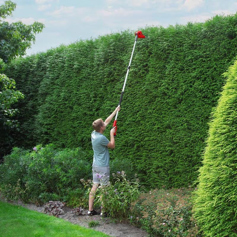 Ferm telescopische heggenschaar heggeschaar met accu, Ophalen, Accu, Ferm