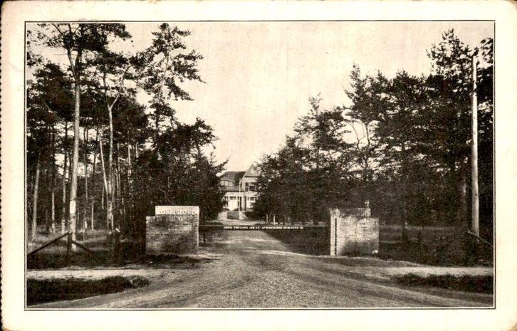 Soest - Ned Herv Sanatorium Zonnegloren Soestduinen, Verzamelen, Ansichtkaarten | Nederland, Gelopen, Utrecht, 1920 tot 1940, Ophalen of Verzenden