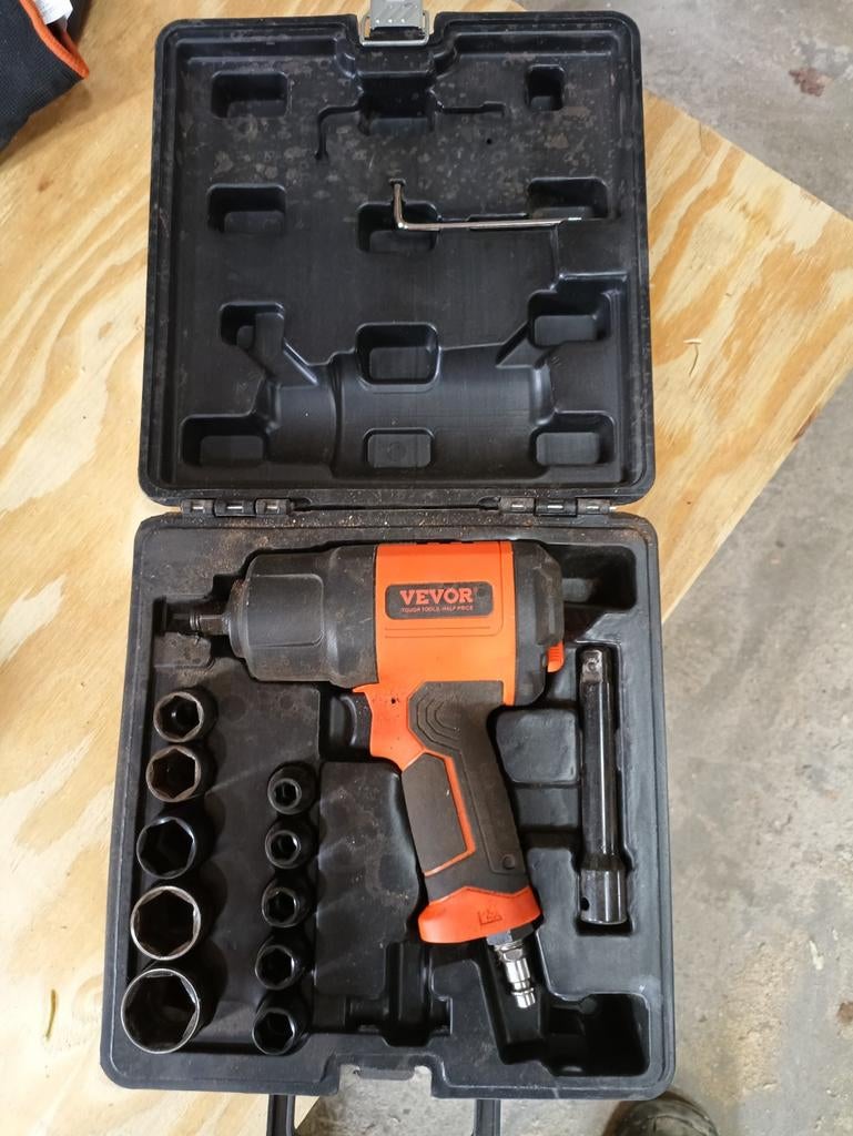 Luchtsleutel, slagmoersleutel, Ophalen of Verzenden