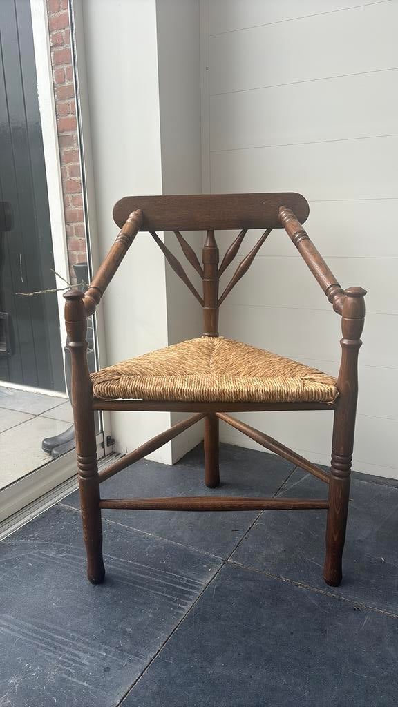 Vintage breistoeltje, Antiek en Kunst, Antiek | Meubels | Stoelen en Banken, Ophalen