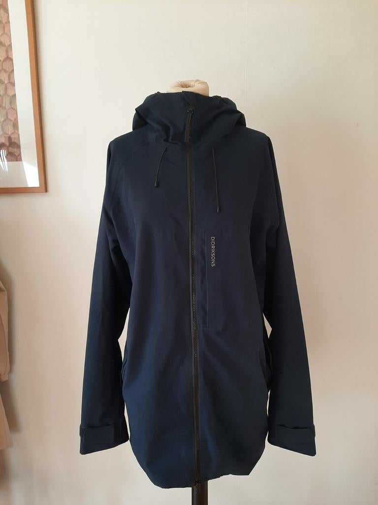 Didrikson donkerblauwe, lente/zomerjas m/l, Kleding | Dames, Jassen | Zomer, Ophalen of Verzenden, Gedragen, Blauw