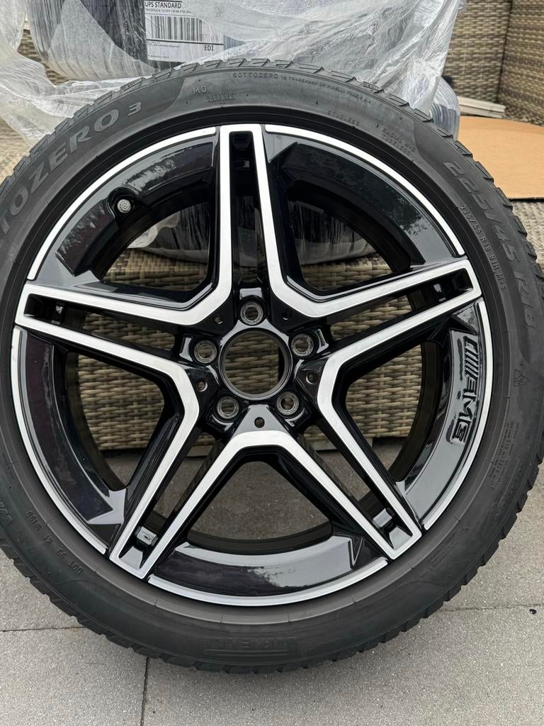 AMG Velgen, 18 inch, Gebruikt, Velg(en), Ophalen of Verzenden