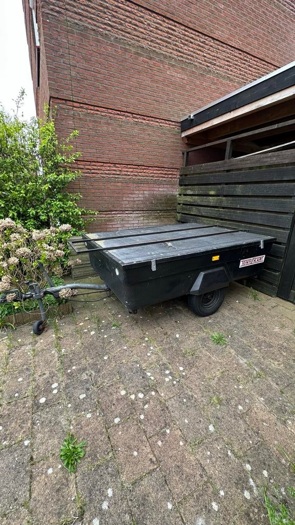 Aanhanger voor kart (200x160x50 cm) met goede banden, Auto diversen, Ophalen, Gebruikt