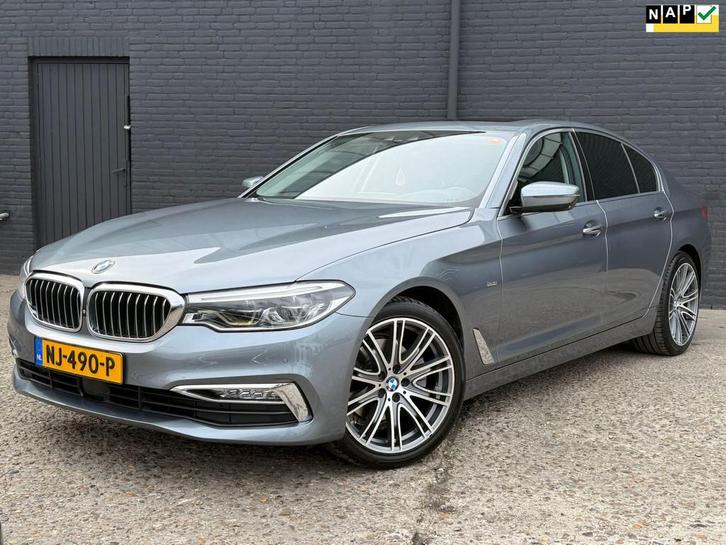 BMW 5-serie 520d High Executive PANO | CAMERA | PDC | LEDER, Auto's, BMW, Bedrijf, Te koop, 5-Serie, ABS, Airbags, Airconditioning