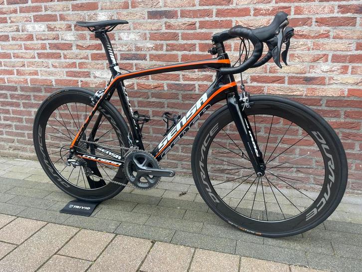 Sensa Calabria, Fietsen en Brommers, Fietsen | Racefietsen, Zo goed als nieuw, Overige merken, Meer dan 20 versnellingen, Carbon