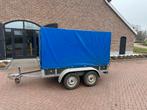 Tandemasser aanhanger met huif – zeer nette staat, Ophalen, Zo goed als nieuw