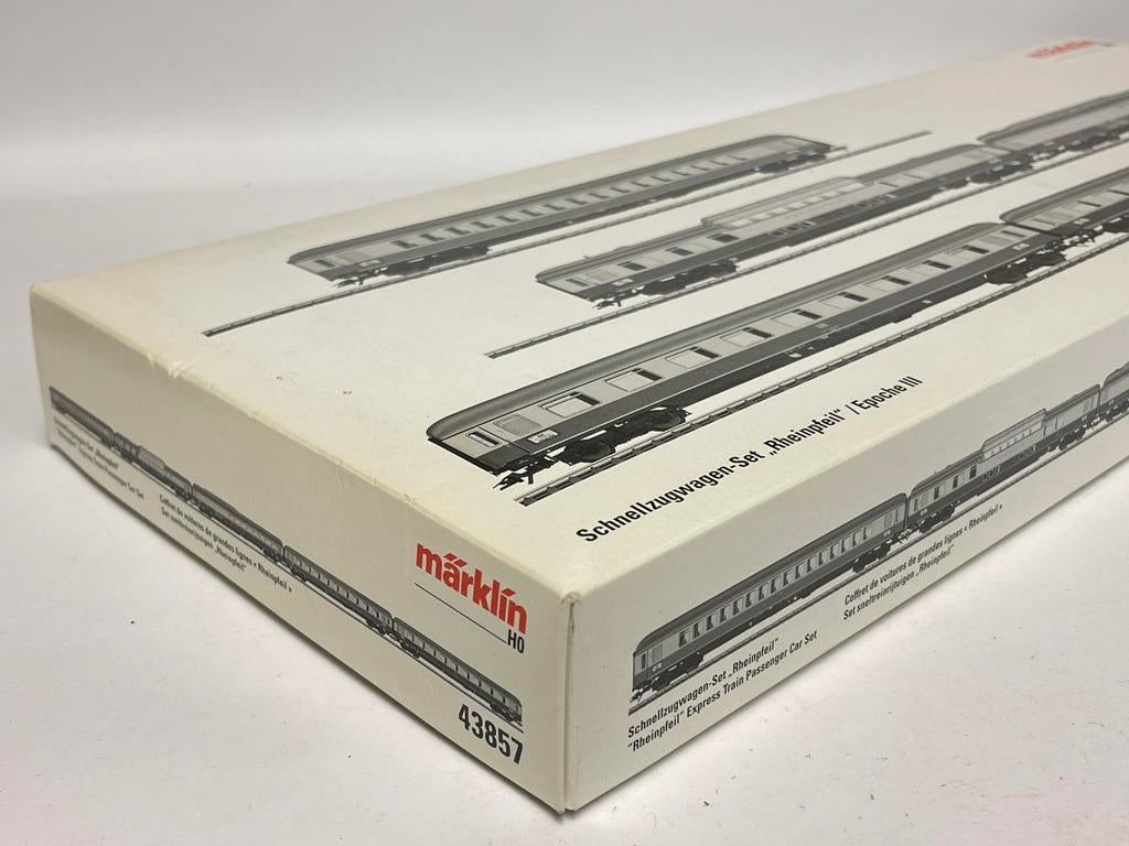 ** NIEUW ** Märklin 43857 Sneltreinrijtuigen "Rheinpfeil" **, Wisselstroom, Ophalen of Verzenden, Märklin, Nieuw