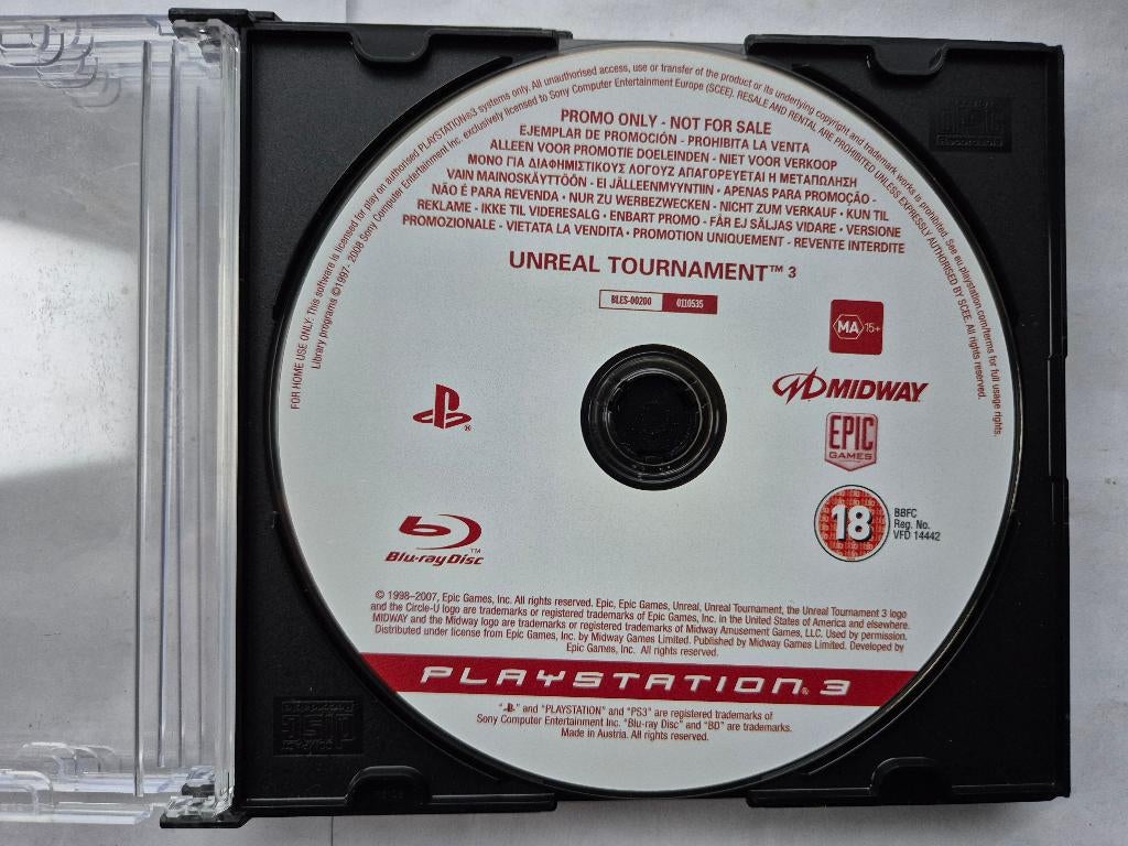 UNREAL TOURNAMENT PROMO, Gebruikt, 1 speler, Racen en Vliegen, Ophalen of Verzenden