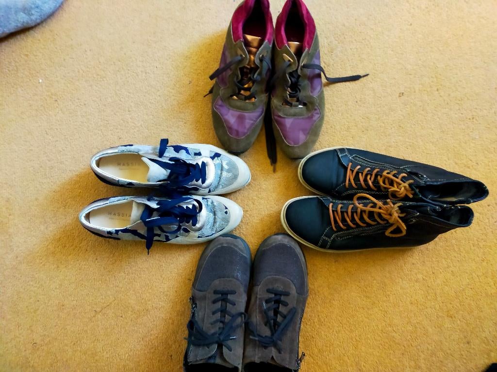 Hassia, Wolky, Waldlaufer, Geox maat 39, Kleding | Dames, Schoenen, Overige kleuren, Ophalen of Verzenden, Sneakers of Gympen