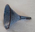 Kleine emaille trechter grijs gewolkt, Ophalen of Verzenden