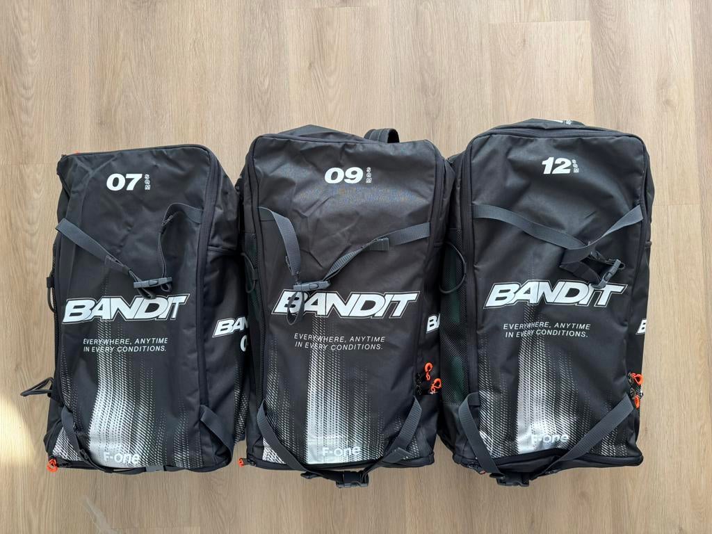 12m, 9m en 7m F-one Bandit 2025 F one Linx bar, Watersport en Boten, Kitesurfen, Kitesurf-set, Twintip, Ophalen of Verzenden, Zo goed als nieuw