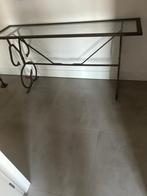 Mooie sidetable, Ophalen, 100 tot 150 cm, Glas, Zo goed als nieuw